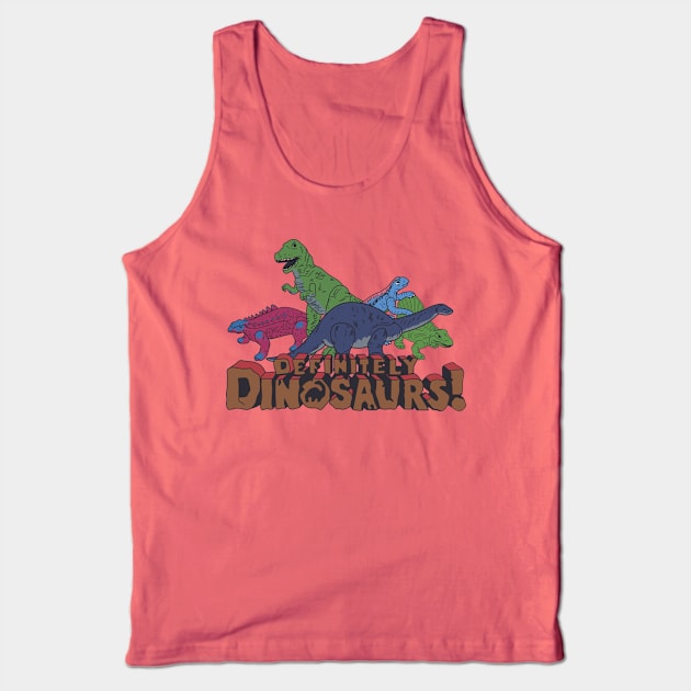 definitely dinosaurs Tank Top by vender